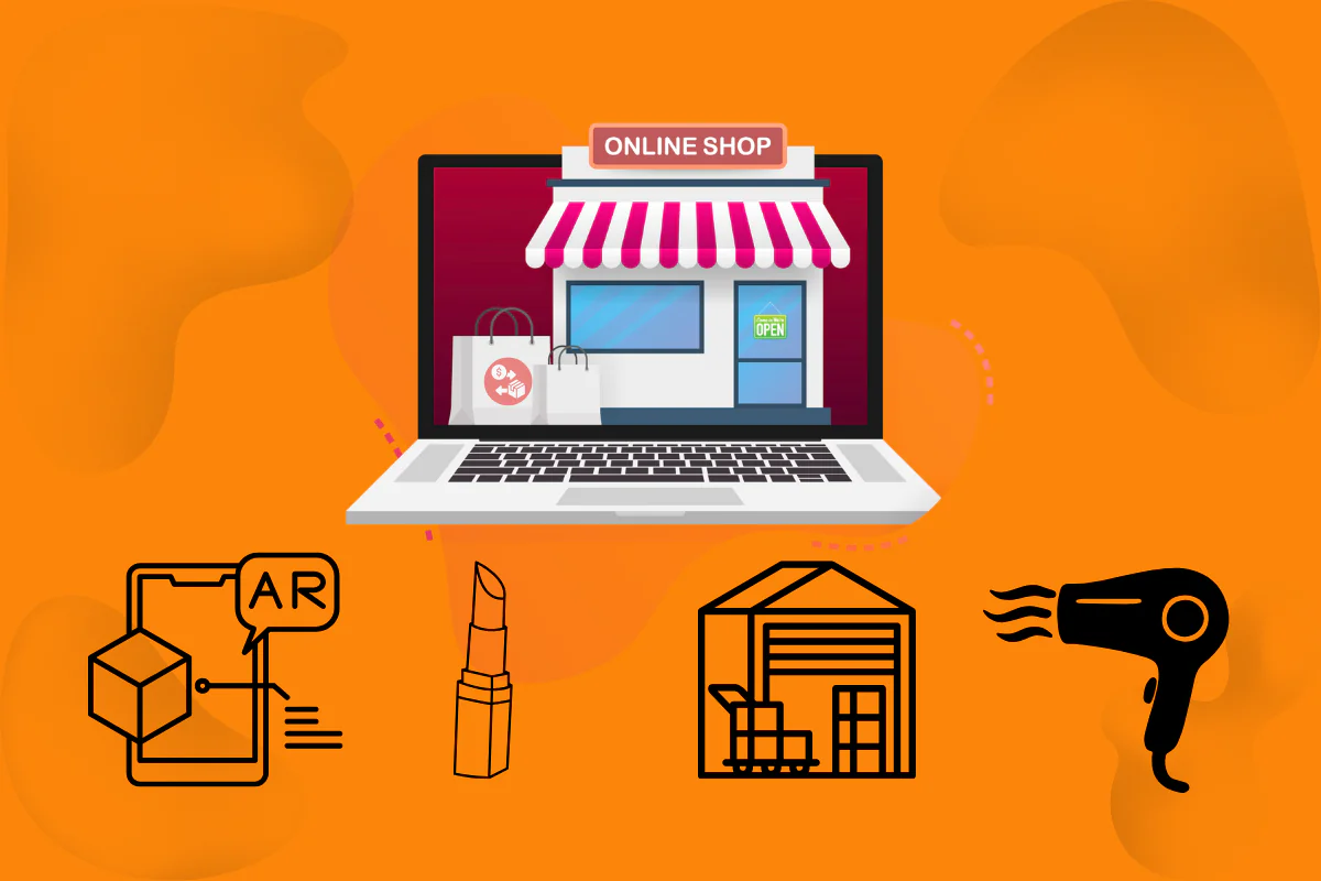 فروشگاه آرایشی بهداشتی با AR